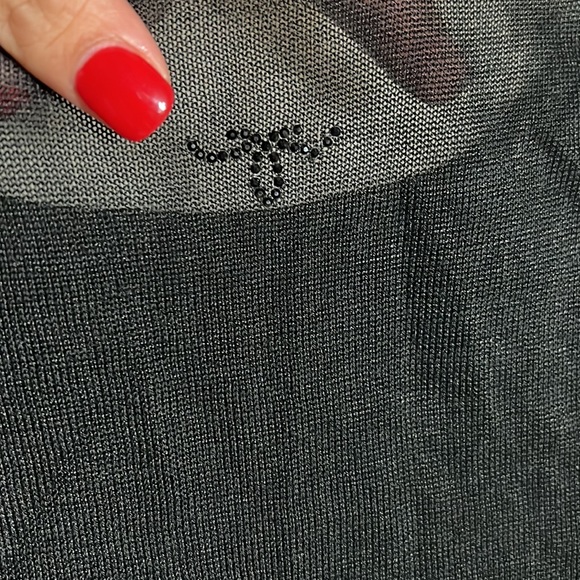 COPY - Silk and Cashmere Top Blouse size L - Picture 5 of 9